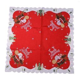 Table Cloth Christmas Holiday Dining Tablecloth Large Polyester Home Decor Washable Round For Picnics Patio Farmhouse Outdoor