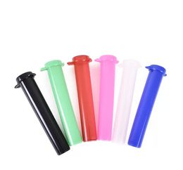 Smoke Plastic 95mm Pre-roll Joint Doob Tubes Airtight Smellproof Odor Free Cigarette Storage Stash Tube Acrylic Cartridge Container Vial