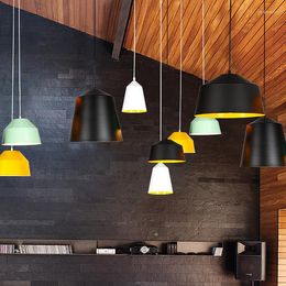 Pendant Lamps Modern Cage Light Black Iron Hanging Vintage Led Bulb E27 For Dining Room Restaurant Bar Counter Industrial Loft