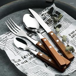 Dinnerware Sets Eco Friendly Tableware Spoon Cutlery Set Forks And