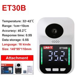 ET30A/ET30B Non-Contact Infrared ThermometerDigital Infrared Thermometer Laser Non-Contact Thermometer Gun Thermometer