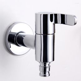 Bathroom Sink Faucets BANGPU Wall Mounted Mop Pool Faucet Single Cold Brass Basin Balcony Wash Tap Mount Chrome