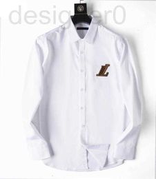 Men's Casual Shirts popular 2021 Designers Mens Dress Shoes a Business Fashion Shirt Brands Men Shir Spring Slim Fit Shit chemises de marque pour hommes M-3XL#02 N9LC