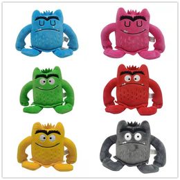 15cm The Colour Monster Plus Doll Toy Party Fans Decor Kids Baby Apply Emotions Plus Stuffed Toy For Children Best Gifts