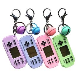 Party Favours Retro Game Electronic Game Console Built-in 26 Games Video Games Handheld Game Players Toys Christmas Kids Gifts With Keychain