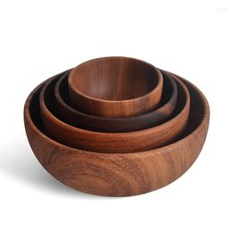 Bowls Natural Coconut Bowl Tablewar For Kitchen Item Utensils Wooden Good Product Design Dining Salad Home Dinnerwar