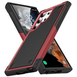 Hybrid Armor Shockproof Case For Samsung Galaxy S23 Ultra S22 Plus S21 FE A54 A53 A14 A52 A52S A13 A73 A33 Google Pixel 7 Pro Matte Feeling PC TPU 2 In 1 Back Cover