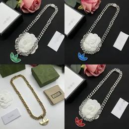 Designer High Quality Necklaces Cuban Choker Necklace Collares Punk Vintage Chunky Thick Link Chain for Women New Year Jewelry Accessories GN-001