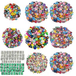 Shoe Parts Accessories 35 90 120 Different Cute Pvc Charms For Clog Sandals Wristbands Bracelet Shoes Decorations Forkgirls Boys Kid Otg3A