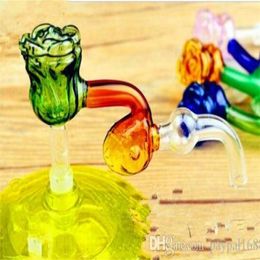 Rose Head Board Wholesale Bongs Oil Burner Pipes Water Pipes Glass Pipe Oil Rigs Smoking