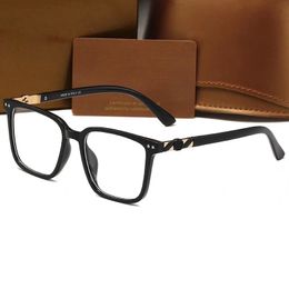 Designer letter womens Mens Goggle senior Fashion Eyewear For Women eyeglasses frame Vintage Metal Sun Glasses 5507