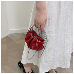 s Gwppdmy Small Messenger Bag for Handbags Women Trend Female Shoulder Fashion Ladies Hold Crossbody in Hand Chain