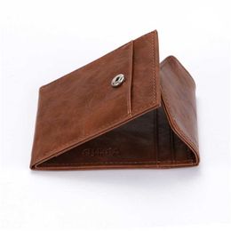 Wallets Fashion RFID Wallet Women Men Mini Ultrathin Leather Wallet Slim Wallet Coins Purse Credit ID Card Holders Card Cases Z0323