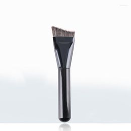 Makeup Brushes 1Pcs Face Smudge Brush Contour Bevel Contouring Wooden Handle Professional Tool