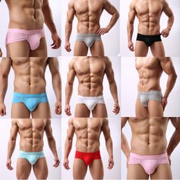 Underpants Hirigin Men's Sexy Underwear Bulge Pouch Trunks Briefs Soft Shorts Cotton WholesaleUnderpants