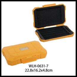 Portable Travel Cigar Humidor Box Hard Shell Cigar Container Plastic Business Trip Cigar Storage Case Smoking Accessories