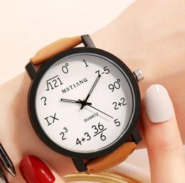 Wristwatches Female Student Simple Watch Big Dial Personality Trend Ladies Fashion Quartz Women WatchesWristwatches Iris22