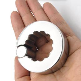 Chastity Devices 375G Stretcher Scrotal Bondage Pendant Scrotum Testicle Chastity Belt Cock Ring Male Sex Toy For Men