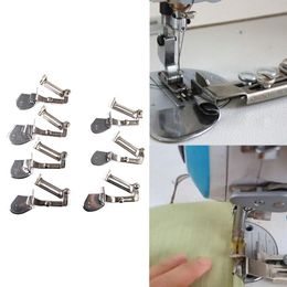 Sewing Notions & Tools Machine Hem Roller Dge Curling For Pull-barrel Flat Domestic Foot Presser Crimping Feet