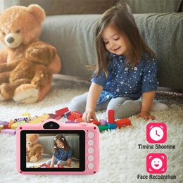 Digital Cameras Child Camera 3.5 Inch Cute Cartoon Toys Children Birthday Gift 12MP Po Video For KidsDigital