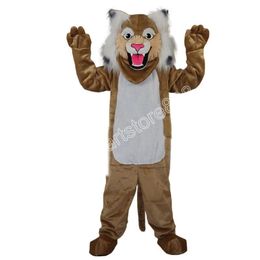 Adult size Brown Mascot Costumes Animated theme Cartoon mascot Character Halloween Carnival party Costume