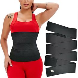 Women's Shapers Slimming Belt Woman Wrap Waist Trainer Body Shaper Tummy Slimming Postpartum Girdles Abdomen Waist Slimmer Sheath Flat Belly 230324