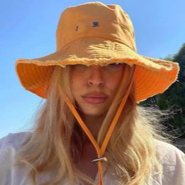 Fashion Canvas Bucket Hats Luxury Unisex sun Caps for Women Mens Designer Hat Casual Casquette baseball cap Artichaut Hat with Sunshade