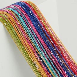 Curtain Multicolor String Curtains For Doors Shiny Tassel Glitter Line Home Decoration Window Divider Drape Living Room