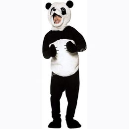 Adult size Panda Animal Mascot Costumes Animated theme Cartoon mascot Character Halloween Carnival party Costume