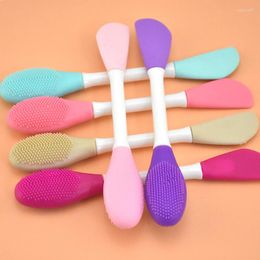 Makeup Brushes 10pcs Face Pack Brush Skin Care Tools Double Ended Silica Gel DIY Homemade Mask Applicator For Fashion