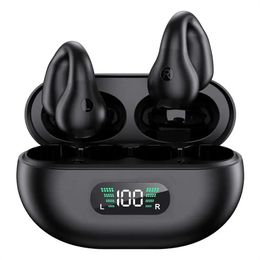 Air Conduction Earphones Open Ear Headset R15 Ear Hook Sport Earphone Wireless Ear Clip Earbuds