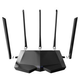 Wireless Wifi 5G Router 11AC 2.4Ghz 5Ghz 1*WAN 3*LAN ports 5*6dbi Antennas Smart APP Manage