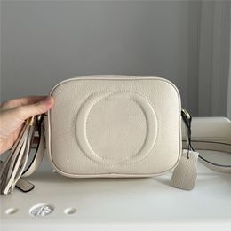 designer bags luxury handbags purse SOHO Small Disco Leather Shoulder Bag 308364 Interlocking Beige Purse Camera Gold Chain g Crossbody Bag