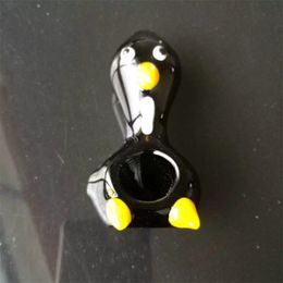 Smoking Pipes Penguin pipe Wholesale Glass Hookah, Glass Water Pipe Fittings