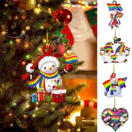 Christmas Decorations Home Wood Ornaments Hanging Crafts For Xmas Tree Creative Pendant Decoration Restaurant 5pcChristmas DecorationsChrist