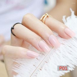 False Nails 24pcs Sell Fashion Long Section Square Head Candy Decoration Complexion M P01