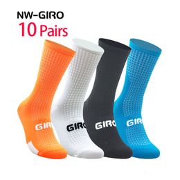 Sports Socks 10 Pairs Men Riding Cycling Basketball Running Sock Hiking Tennis Ski Man Women Bike Bicycle Slip 230324