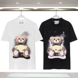 New Fashion designers men's tshirt womens cotton and bear t shirt short sleeve and crew neck tees ladies streetwear T-shirts