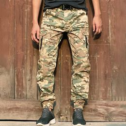 Men's Pants Mege Brand Tactical Jogger Pants Men streetwear US Army Military Camouflage Cargo Pants Work Trousers Urban Casual Pants 230324