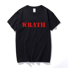 Mens Polos Limited WRATH Natural Selection Men TShirt summer Black t shirt ShortSleeve Casual ONeck T Shirts women 230323