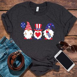 Women's T Shirts 4th Of July Shirt American Flag Lips Freedom Fourth Tshirt Patriotic Clothes Harajuku Independence Day Tees