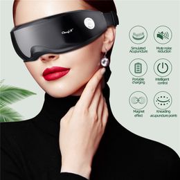 Eye Massager Micro Vibration Eye Massager Magnet Therapy Eye Massage Glasses Promote Blood Circulation Relieve Asthenopia Prevent Kids Myopia 230324