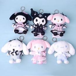 Wholesale and retail 12cm cartoon plush Keychains ring 6 kinds of cute style small pendant small pendant to send girlfriend send children gift