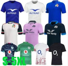 S-5XL2022 2023 Ireland rugby jersey 22 23 Scotland English South enGlands UK African XV de French Italy home away ITALIA ALTERNATE Africa rugby shirt Custom Men Women