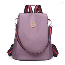 School Bags Women Backpack Oxford 2023 Vintage Female 15.6 Inch Laptop Computer Anti-theft Woman Summer Zipper Girls