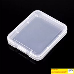 CF Card Rhiannon Protection Case Portable Pure Colour Transparent Plastic Storage Boxs Easy To Carry