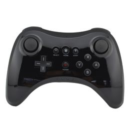 Controller wireless per Wii U Game Classic Pro joystick Joypad Remote Gaming Gamepad Nero Bianco