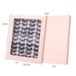 False Eyelashes Euro-American Hybrid 3D Fluffy Imitation Thick Girl Hard Stem