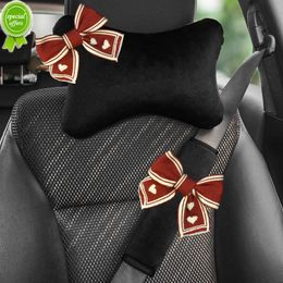 New Red cigarette lover Vehicle salon car accessory to women's universities car neck pillow from head restraints automatic vertical belt support