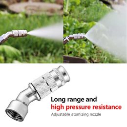 Sprayers White Steel Atomization Nozzle Adjustable Spray Garden Medicine Cleaning Machine Agricultural Electric Sprayer Long Range P230310